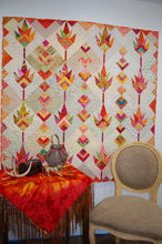 Load image into Gallery viewer, Aki - An Urban Folk quilt pattern from Blue Nickel Studios - PDF Download