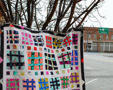 Load image into Gallery viewer, Hashabout - An Urban Folk Quilt Pattern from Blue Nickel Studios - PDF Download