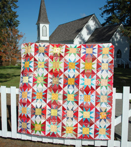 Sparkle - An Urban Folk quilt pattern from Blue Nickel Studios