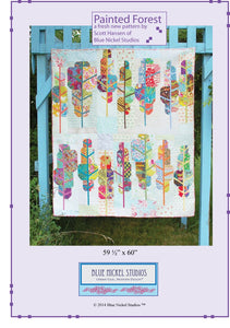 Painted Forest - An Urban Folk Pattern from Blue Nickel Studios - PDF Download